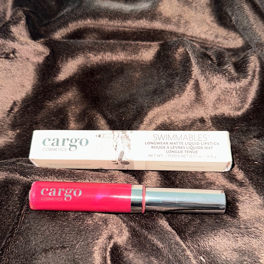 NEW! Cargo Cosmetics Swimmables Long Wear Matte Liquid Lipstick “Sorrento”